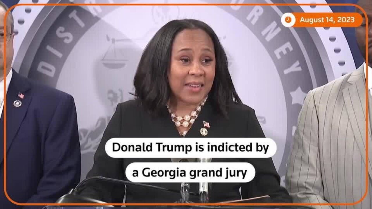 Donald Trump indicted by Georgia grand jury