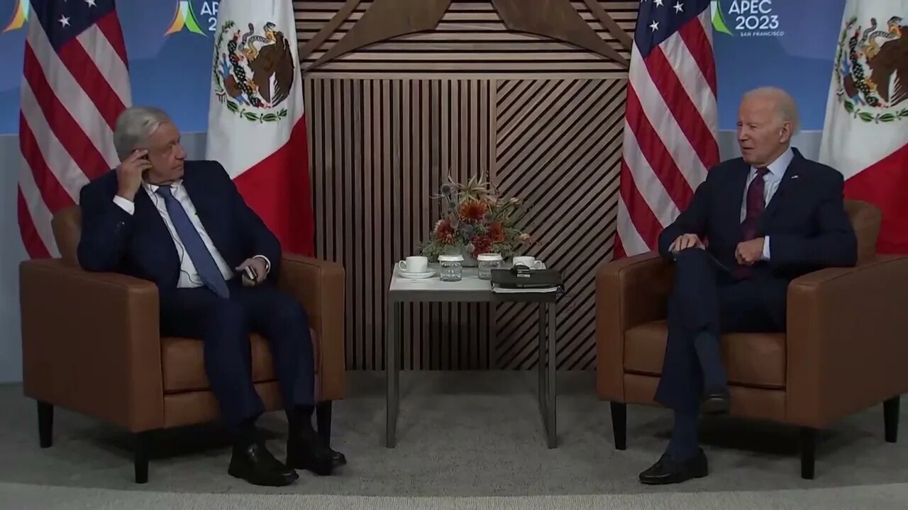 Biden Tells Mexican President AMLO He’s Worried Jill Will “Like Him More” Because He’s “Captivating”