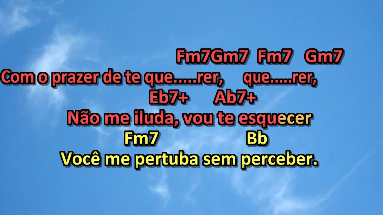 Cinema À Dois Não Me Iluda karaoke playback 2