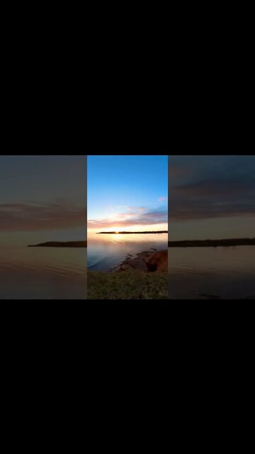 Timelapse of sun set