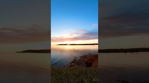 Timelapse of sun set