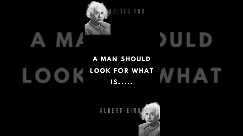 Wise Albert Einstein Quote - Wisdom from the Genius || #quotes || #shorts || #Quotes Hub