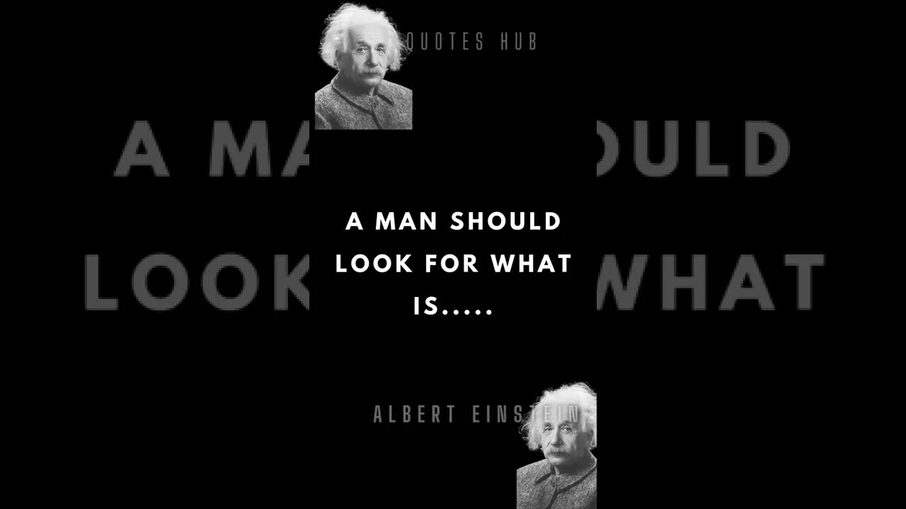 Wise Albert Einstein Quote - Wisdom from the Genius || #quotes || #shorts || #Quotes Hub