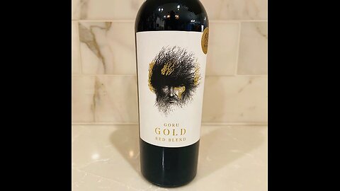 Wine Tasting 2017 Goru Gold Red Blend Jumilla, Spain