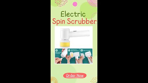 Electric Spin Scrubber