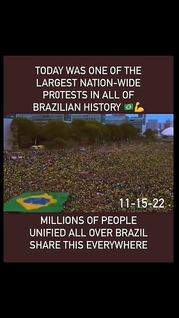 Today: Millions Protest all over Brazil on the Election Fraud