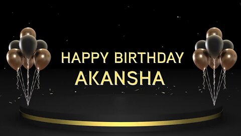 Wish you a very Happy Birthday Akansha