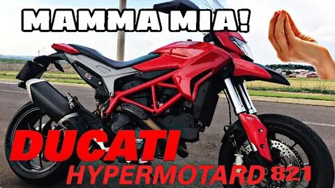 Testando Ducati Hypermotard 821 | Analise Completa | Speed Channel