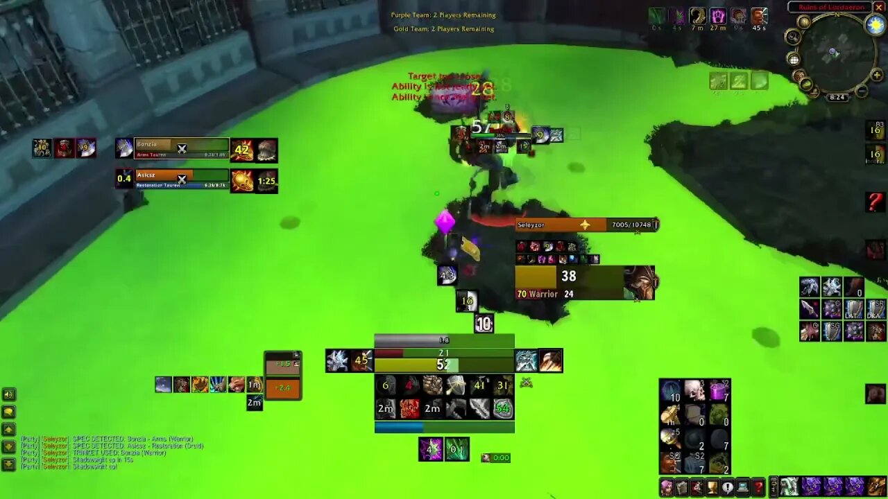 both 1% life still manage to lose, trashiator war that dont dodge slam and stay with 2h lmao