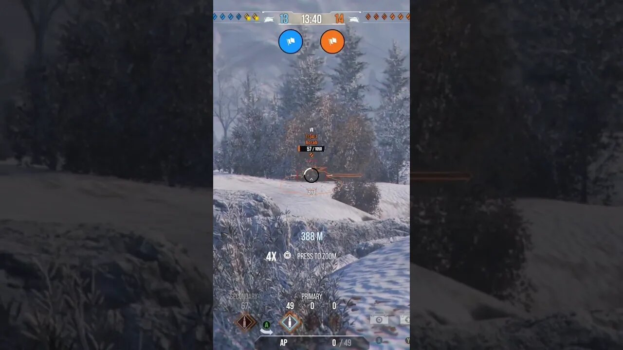 World of Tanks Xbox: In the Mauerbrecher. Slow Boi, but fun. 😀