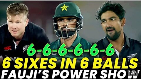 6️⃣6️⃣6️⃣6️⃣6️⃣6️⃣! Fauji's power show Against kiwis Bowlers/ pakstan vs New Zealand /