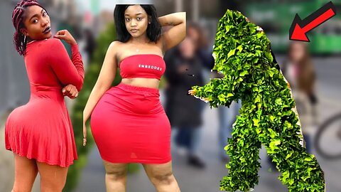 😂😂 Bushman Prank! Trashman Prank! Scary Cam Prank! 🤣🤣🤣