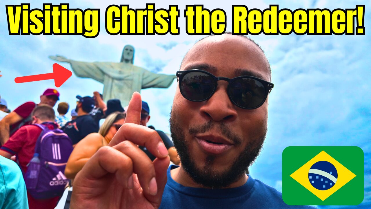 Exploring Christ the Redeemer: Brazil's Iconic Wonder 🇧🇷 | Travel Vlog Rio de Janeiro