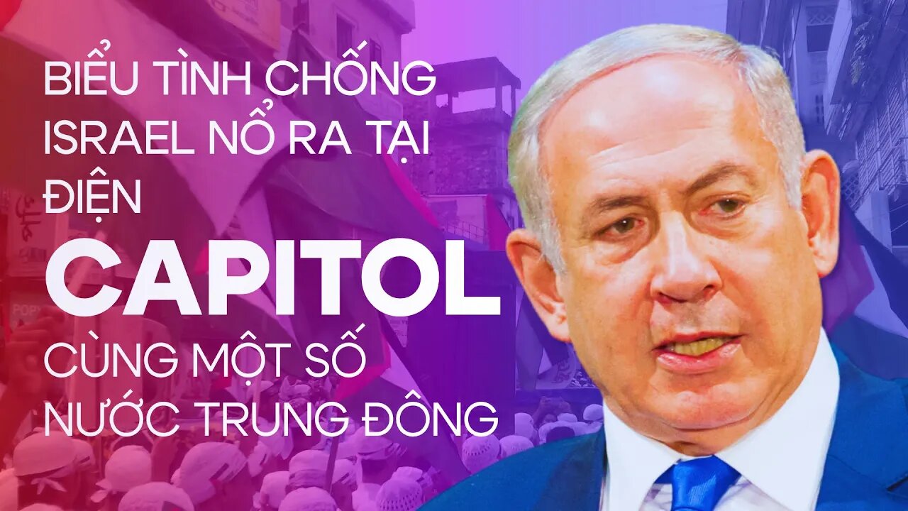 Biểu tình bài Israel nổ ra tại điện Capitol ở Washington DC