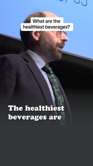 The Healthiest Beverages are Water and Tea
