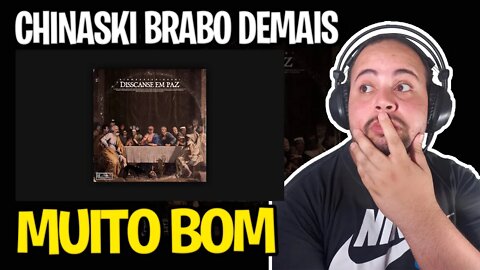 REACT Diomedes Chinaski - Disscanse em Paz (prod. Deryck Cabrera) Bolsonaro Diss