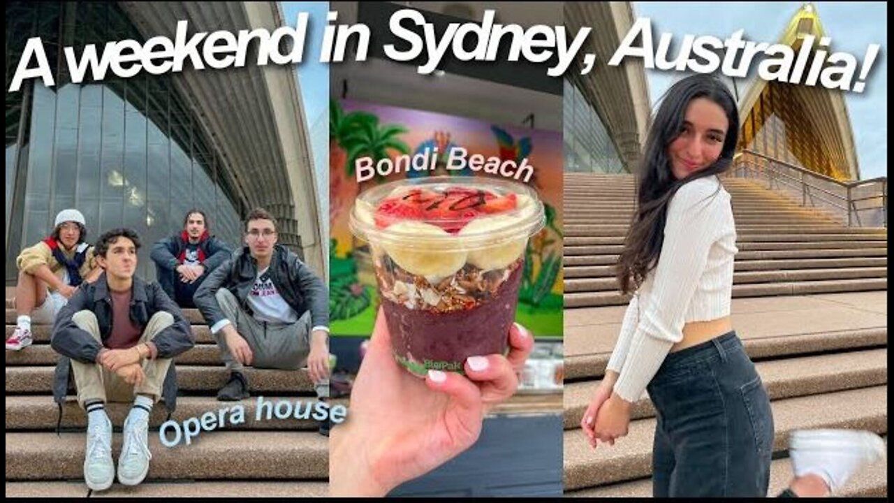 A Weekend in Sydney, Australia! - VLOG 1/3