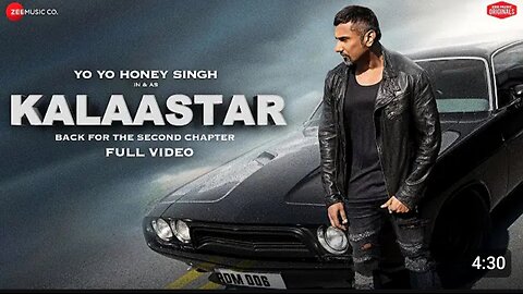 KALAASTAR - Yo Yo Honey Singh