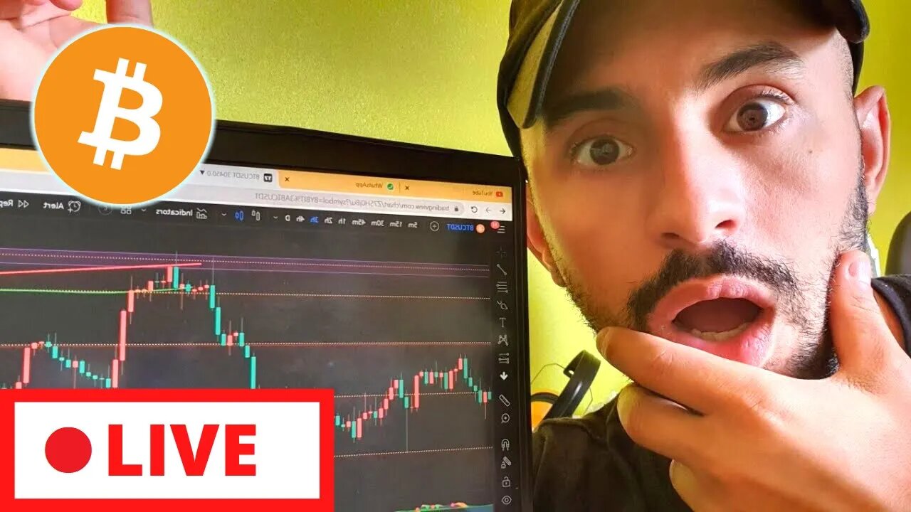 🔴 LIVE CRYPTO TRADING - BITCOIN PRICE PREDICTION