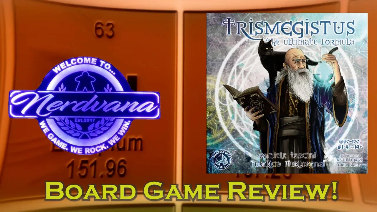 Trismegistus: the Ultimate Formula Board Game Review