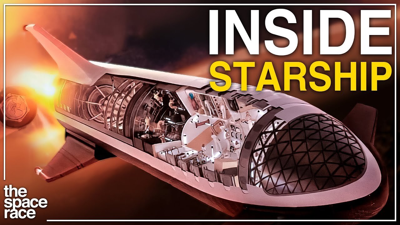 What Life Inside The SpaceX Starship Will Be Like!