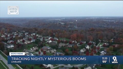 Tracking mysterious nightly booms