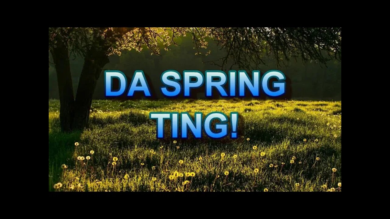 Da Spring Ting! What are your plans for spring?