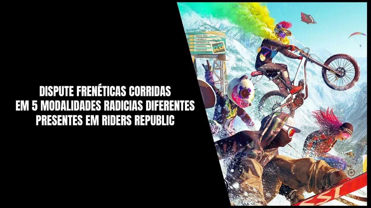 Riders Republic PS4, Xbox One, PS5, Xbox Series S, X e PC (Já Disponível)