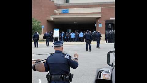 Trouble voting online in Cook County. Police shut down polling station hours early.