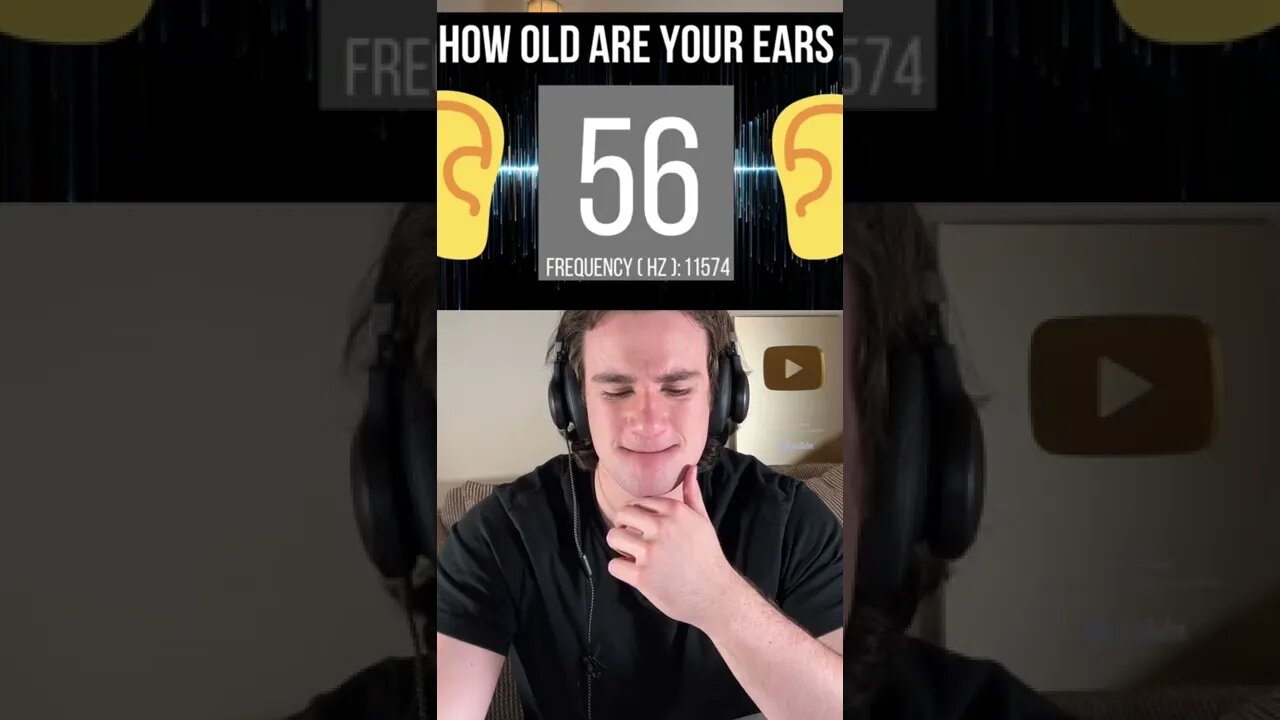 How old are your ears?🤔👂🏻(credit: @sambucha) #test#hearing#trythis#interactive