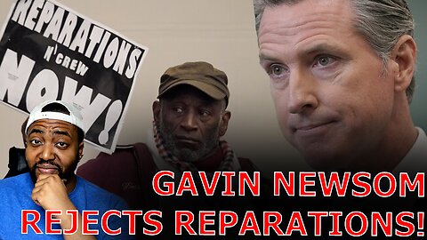 Gavin Newsom VETOES Reparations Bill After GOING OFF On Black Activists Protesting Against Democrats