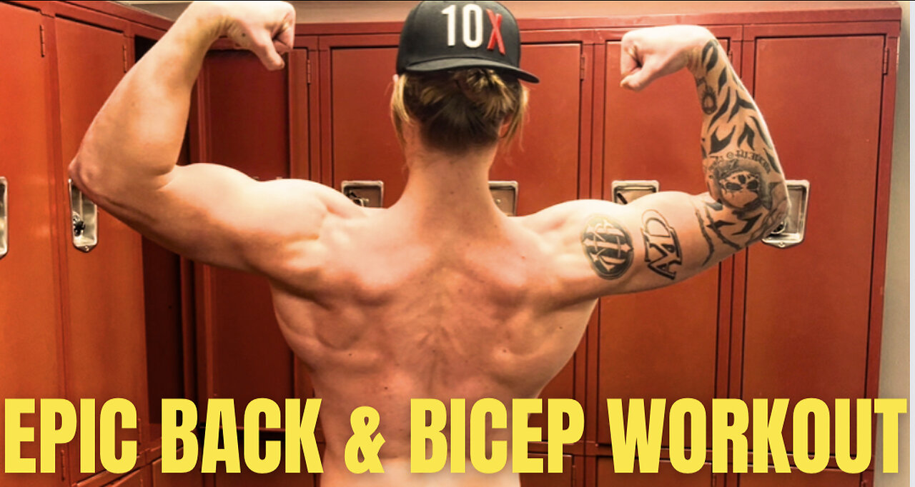 EPIC BACK & BICEP WORKOUT!!