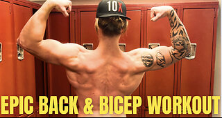 EPIC BACK & BICEP WORKOUT!!