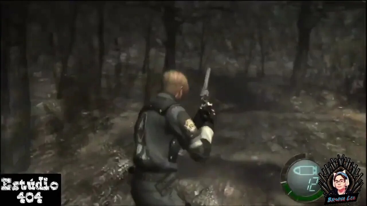 Lee joga Resident evil 4 - 007