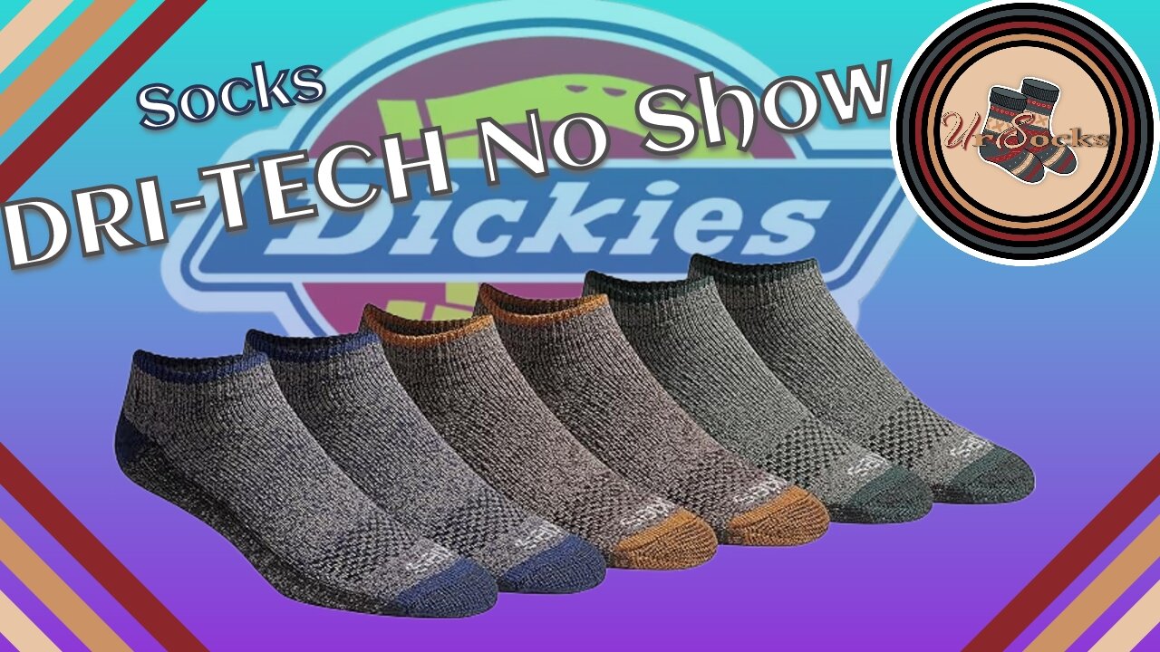 Dickies Men's Dri-tech Moisture Control No Show Socks, Available in M-XXL (6, 12 Pairs)