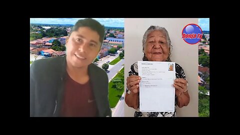 Idosa de 101 anos entrega currículo e caso viraliza na internet - reportagem bonja tv