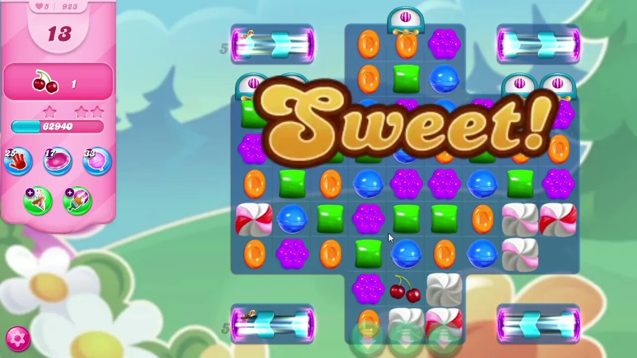 Candy Crush Saga Level 923