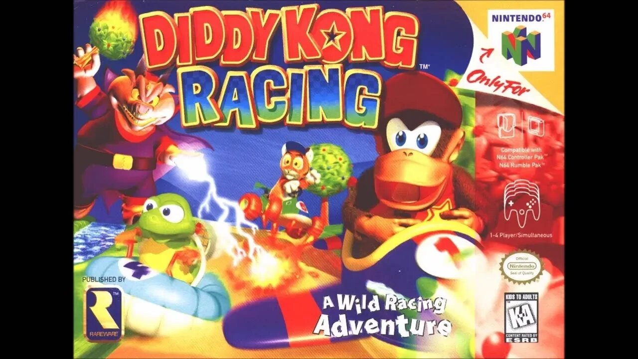 Let's Longlay - Diddy Kong Racing (N64) (Live) (Adventure Mode) (feat. Merryman)