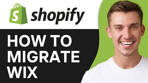 HOW TO MIGRATE WIX TO SHOPIFY STORE