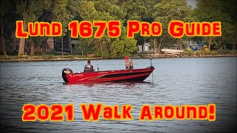 Lund 1675 Pro Guide 2021 Walk Around!