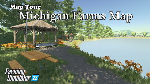 Map Tour | Michigan Farms Map | Farming Simulator 22