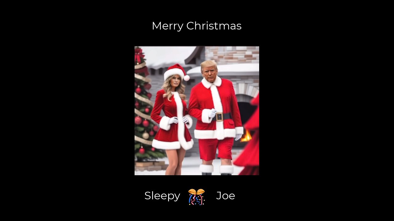 Merry Christmas Sleepy Joe