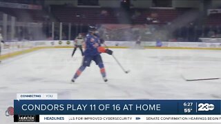 Bakersfield Condors play 11 of final 16 regular season games at home