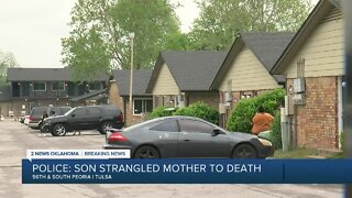 POLICE: Son Strangled Mother to Death