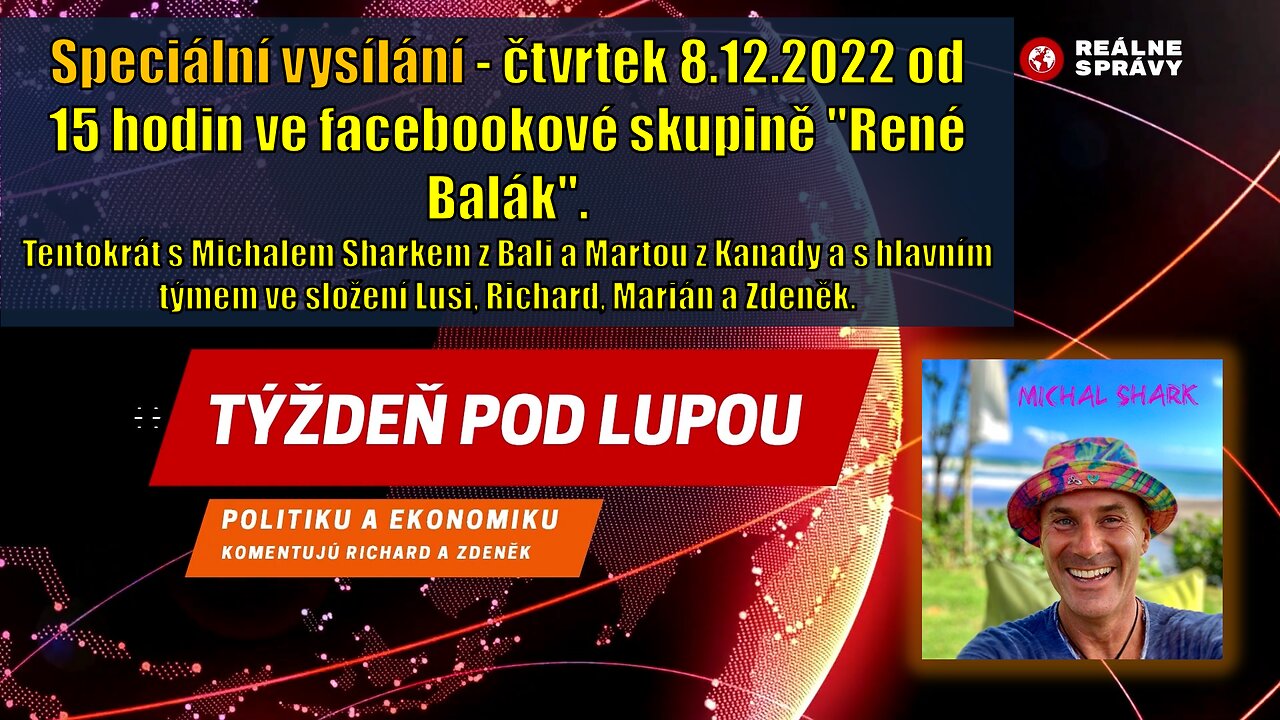 TÝŽDEŇ POD LUPOU - 08.12.2022