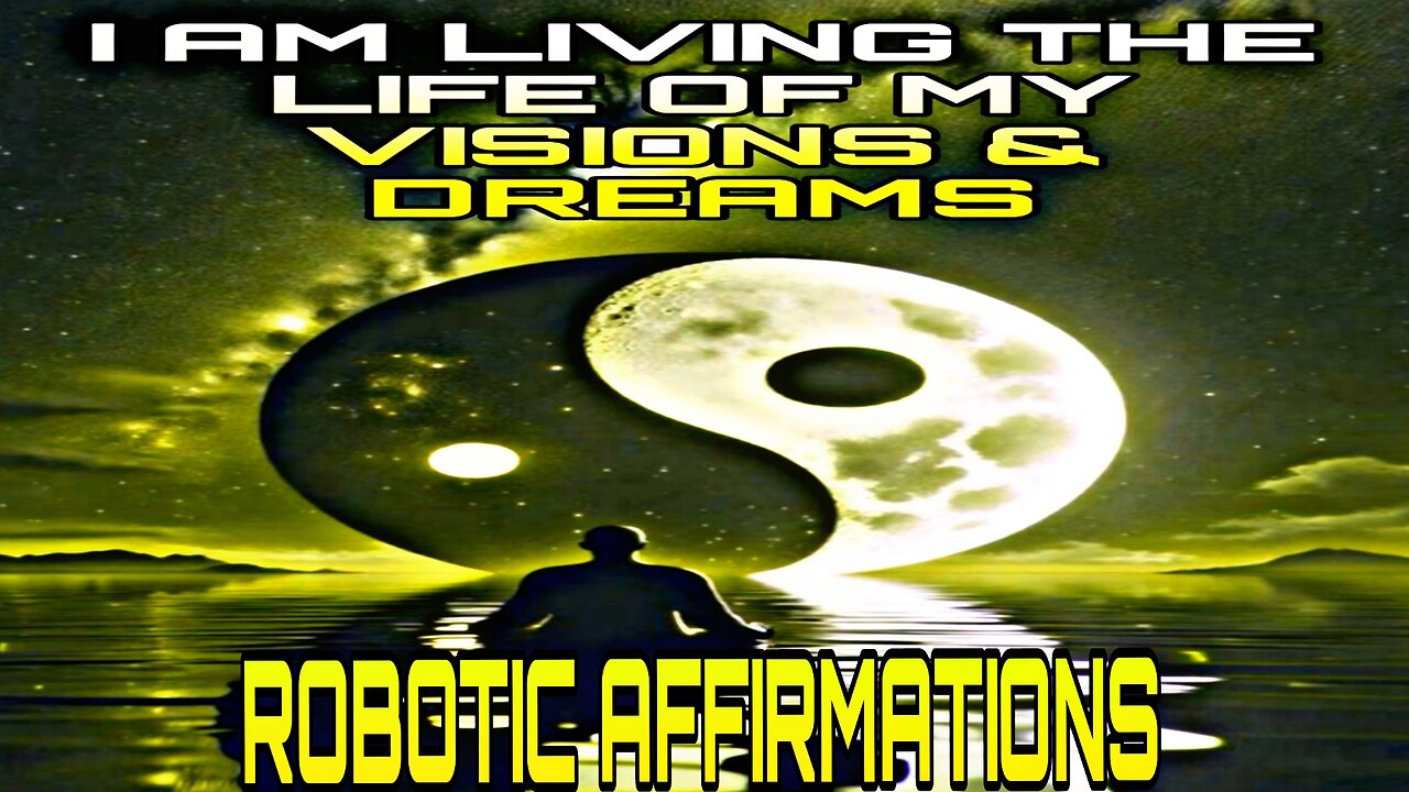 🤖ROBOTIC AFFIRMATIONS - I AM LIVING THE LIFE OF MY VISIONS & DREAMS