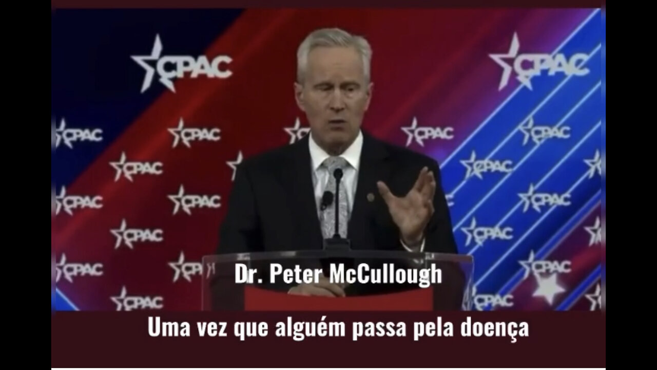 Dr. Peter McCullough afirma que a pandemia acabou e conclama o povo a não entregar suas liberdades