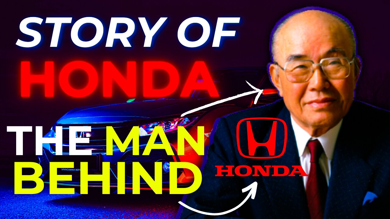 The History Of Soichiro Honda | The Creator Of Honda