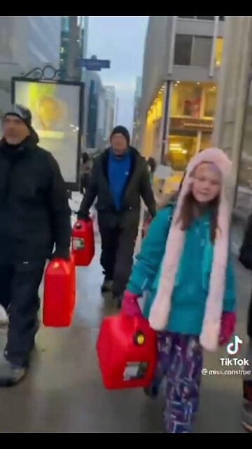 Gas is Flowing again in Canada to the Truckers