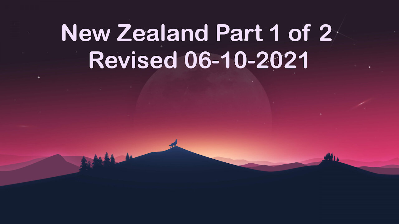 New Zealand Part 1